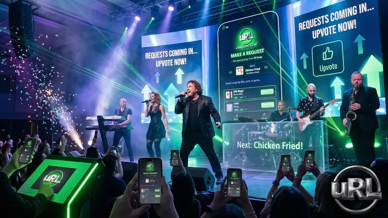 Evolution of event entertainment from traditional DJs to modern interactive bands
