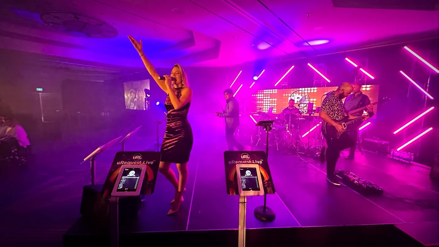 Premium live band entertainment at a Los Angeles corporate event