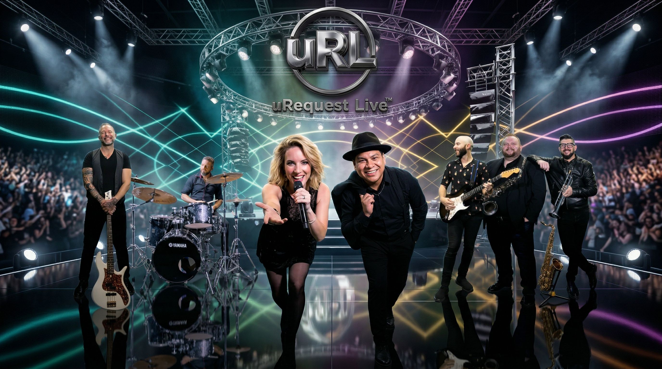 Themed decade music night at a corporate celebration