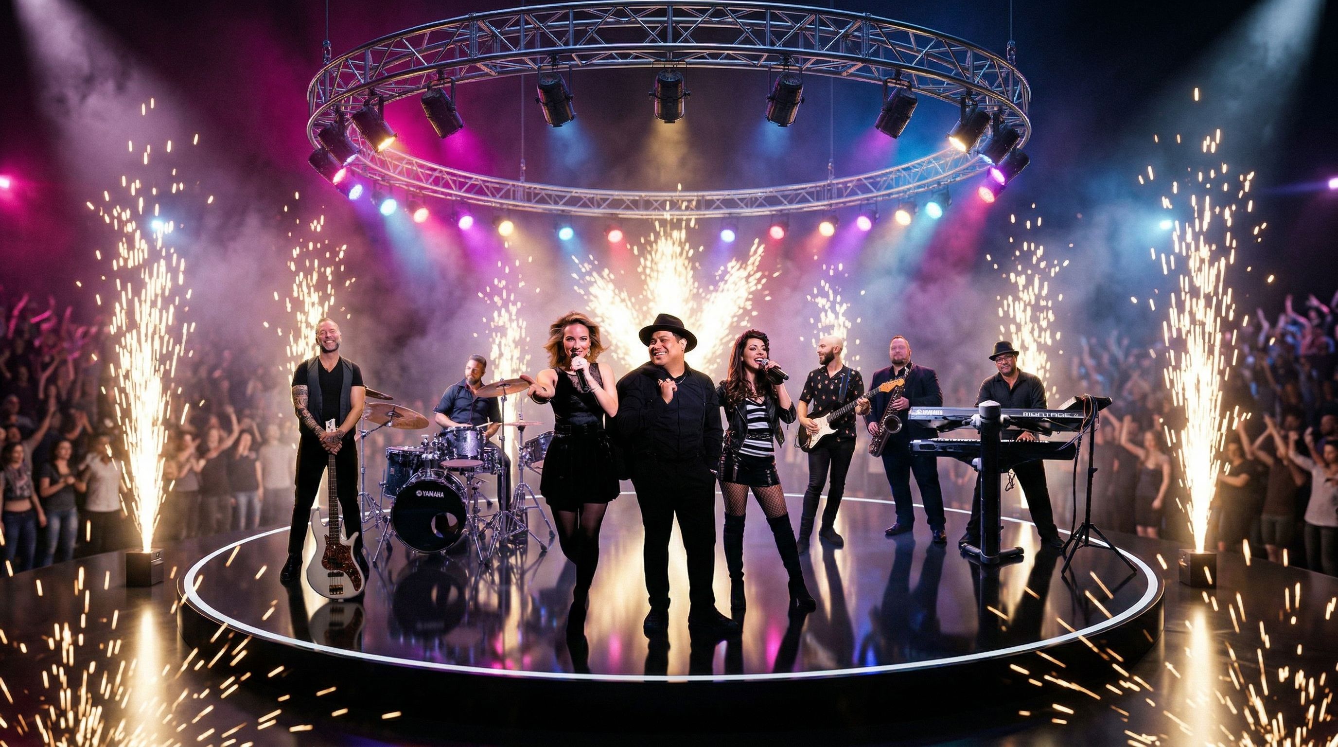 uRequest Live performing at a Kitchener-Waterloo corporate event with interactive live band